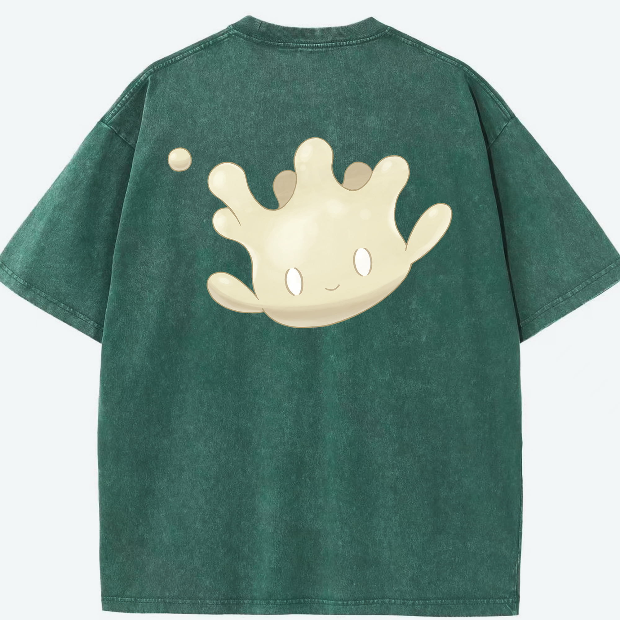 （画像用） ポケットモンスター Pokémon 綿100% ヴィンテージ風 半袖Tシャツ（背面プリント）